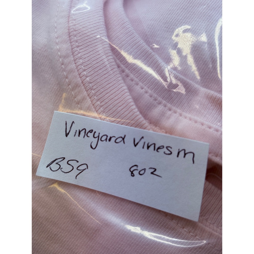 Vineyard Vines T‎ Shirt Long Sleeve Mrs. Claus Christmas Pink Women Medium - Picture 8 of 8